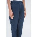 WOMEN'S WORKWEAR CARGO TROUSER (BLUE & WHITE T-SHIRT)