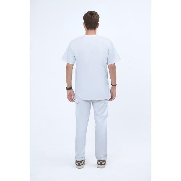 UNISEX SCRUB SET WITH FLAP