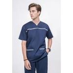 UNISEX SEMI-FITTED PULL-ON SCRUB SET