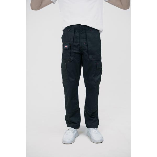 MEN'S WORKWEAR CARGO (BLACK & WHITE T-SHIRT)
